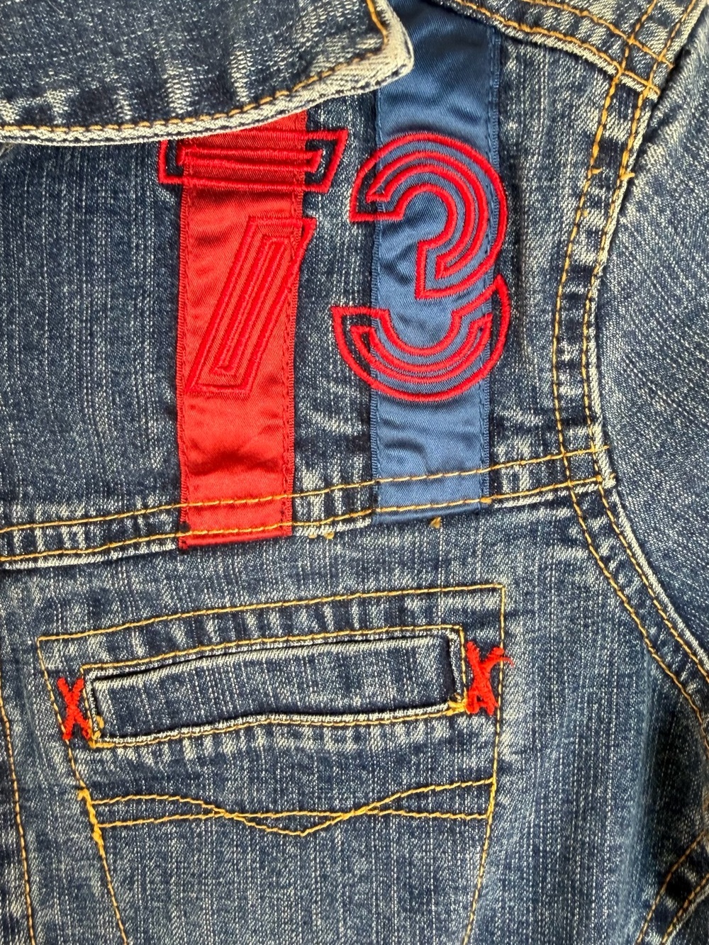 Pepe Jeans London Denim Mini Dress | Y2K Patchwork Stretch Jean Dress - Picture 5 of 14